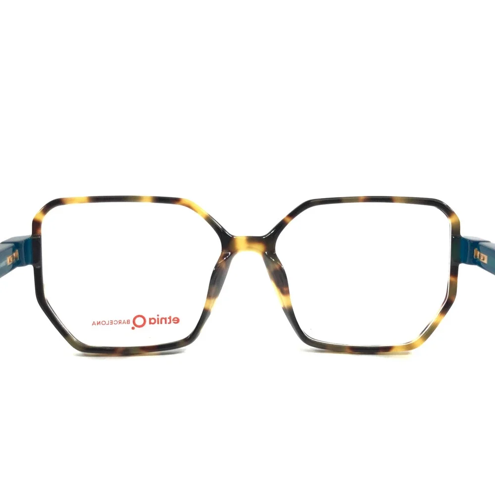 Etnia Barcelona Eyeglasses Frames DASOS HVTQ Havana Turquoise Full Rim 56-15-138